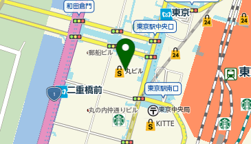 ビューティジーンプロフェッショナル丸ビル店の地図画像