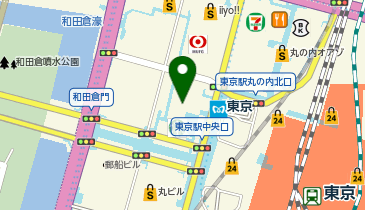 資生堂ビューティーサロン新丸ビル店の地図画像