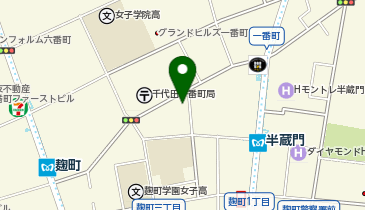 Tenang-テナン-半蔵門店の地図画像