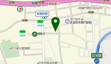 ヘアメイクパレットの地図画像