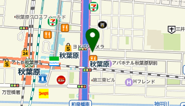 MJO秋葉原店美容所の地図画像