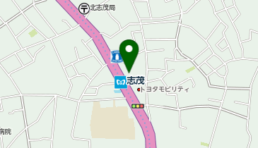 美容室ATOM3の地図画像