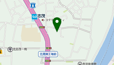 やすらぎ美容室の地図画像