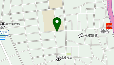 アオキ美容室の地図画像