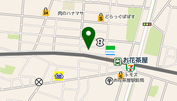 お花茶屋美容室の地図画像
