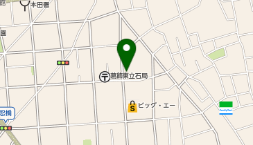 ヘアスタジオシャワランの地図画像