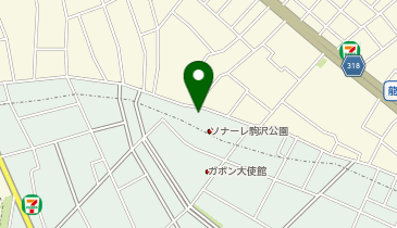 サラサ美容室の地図画像