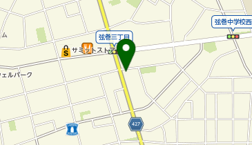 ビューティー オグラの地図画像