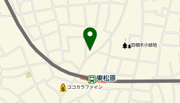 美容室 ラ・ヴェールの地図画像