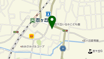 Canon bellの地図画像