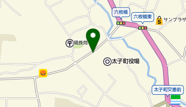 杉田美容室の地図画像