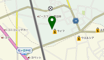nail&eyelash Lienの地図画像