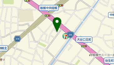 バーバータカザワの地図画像