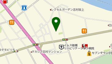中村美容室の地図画像