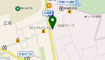 uka 広尾店(ウカ)の地図画像