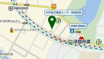 Fuola HAIR 浮間舟渡店の地図画像