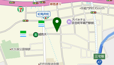 ヘアメイクパレットの地図画像