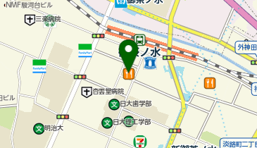 (株)スヴェンソンお茶の水サロンの地図画像