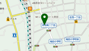 eyelash lazley&uarr;羽赤羽南口店(アイラッシュラズリーの地図画像