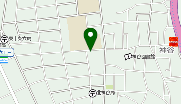 アオキ美容室の地図画像