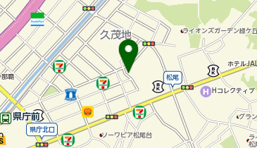 上江洲ビルの地図画像