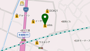 フードランドアルビス大島店の地図画像