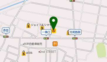 サンエツ小杉店の地図画像