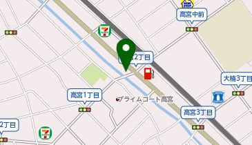 リビング高宮ビルの地図画像
