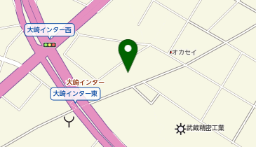 ムサシビルディングの地図画像