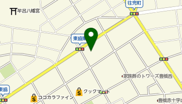 判治ビルの地図画像