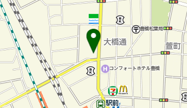 ヤマサン大橋通ビルの地図画像