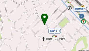 高宮森ビルの地図画像