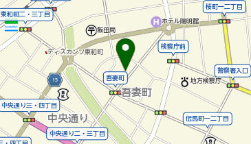 吾妻ビルの地図画像