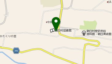朝日村健康センターの地図画像
