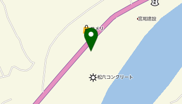 JAながの信州新町自動車・資材センターの地図画像