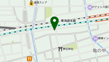 鈴与掛川ビルの地図画像
