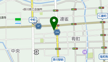 掛川ガスビルの地図画像