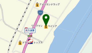 ベイシアスーパーセンター飯山店の地図画像