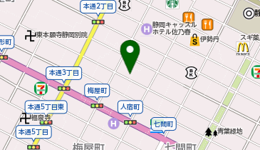 上石町ビルの地図画像