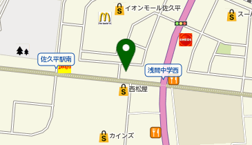 TM浅間ビルの地図画像