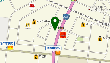公陽ビルの地図画像