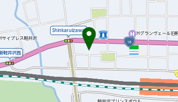 軽井沢マイアミビルの地図画像