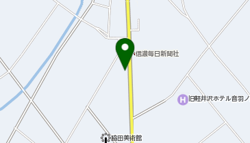 軽井沢町観光振興センターの地図画像