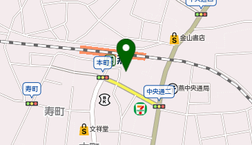 燕駅前ビルの地図画像