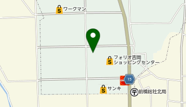 フレッセイフォリオ吉岡店の地図画像