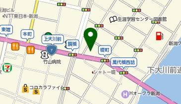 新潟花町ビルの地図画像