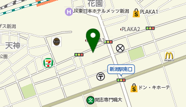 イサカビルの地図画像