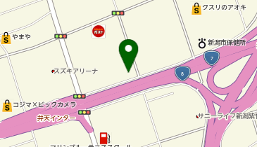 新潟県酪連ビルの地図画像