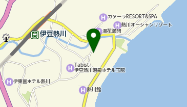 熱川センタービルの地図画像
