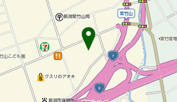 インター紫竹山ビルの地図画像